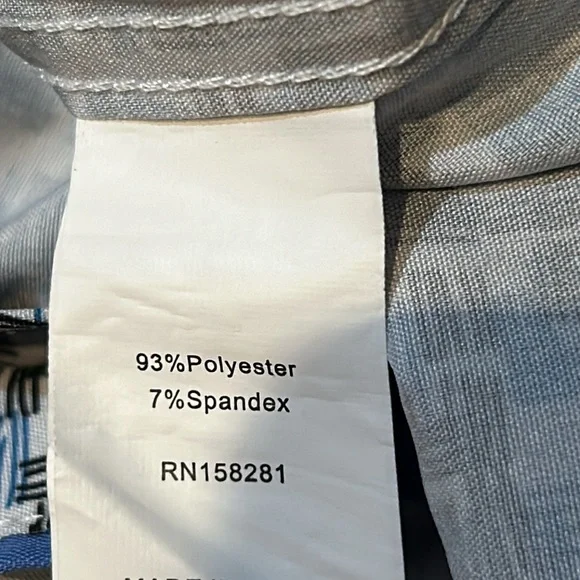 Tom Baine lightweight performance collection wrinkle free slim fit stretch - Picture 3 of 4